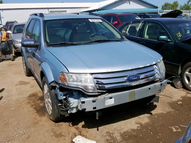 1FMDK06W78GA14628 - 2008 FORD TAURUS X L BLUE photo 1