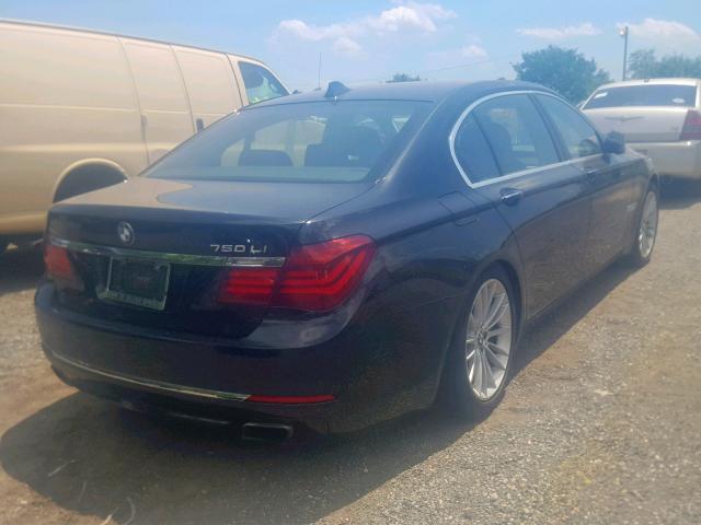 WBAYF8C52DD140215 - 2013 BMW 750 LXI BLACK photo 4