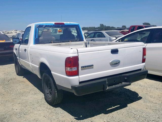 1FTYR10DX6PA17079 - 2006 FORD RANGER WHITE photo 3