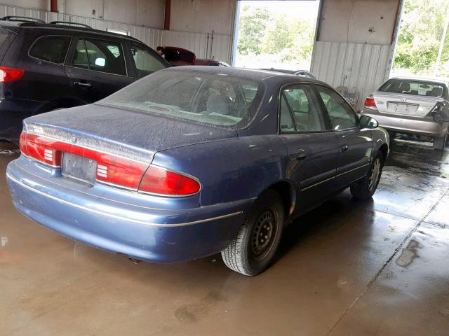 2G4WS52M1X1554000 - 1999 BUICK CENTURY CU BLUE photo 4