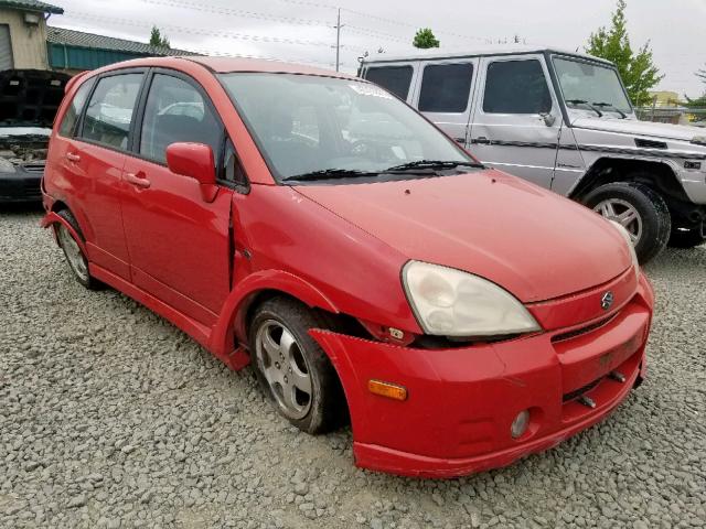 JS2RC61H445255111 - 2004 SUZUKI AERIO SX RED photo 1