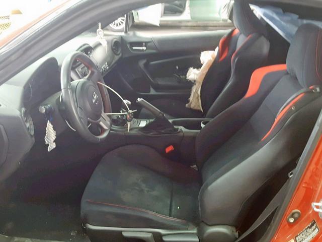 JF1ZNAA17D1733951 - 2013 TOYOTA SCION FR-S RED photo 5