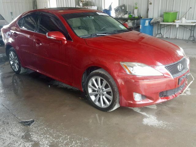 JTHCK262492031148 - 2009 LEXUS IS 250 RED photo 1