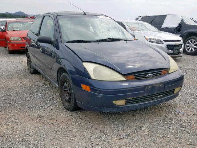 3FAFP31332R191986 - 2002 FORD FOCUS ZX3 BLUE photo 1