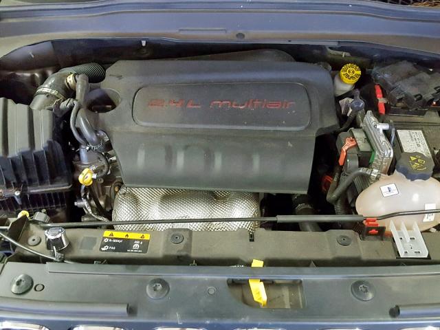 ZACCJAAB9HPE61204 - 2017 JEEP RENEGADE S ნაცრისფერი ფოტო 7