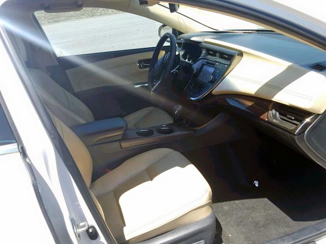 4T1BK1EB5FU181788 - 2015 TOYOTA AVALON XLE WHITE photo 5