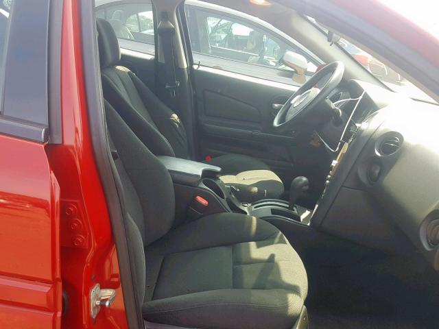 2G2WP552381146927 - 2008 PONTIAC GRAND PRIX RED photo 5