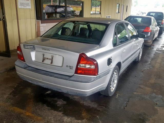 YV1TS94D4Y1066253 - 2000 VOLVO S80 SILVER photo 4