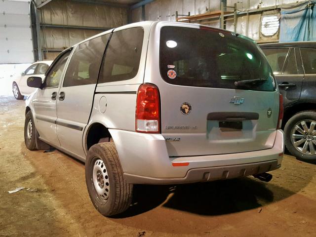 1GNDU23W58D175017 - 2008 CHEVROLET UPLANDER L Gümüş foto 3