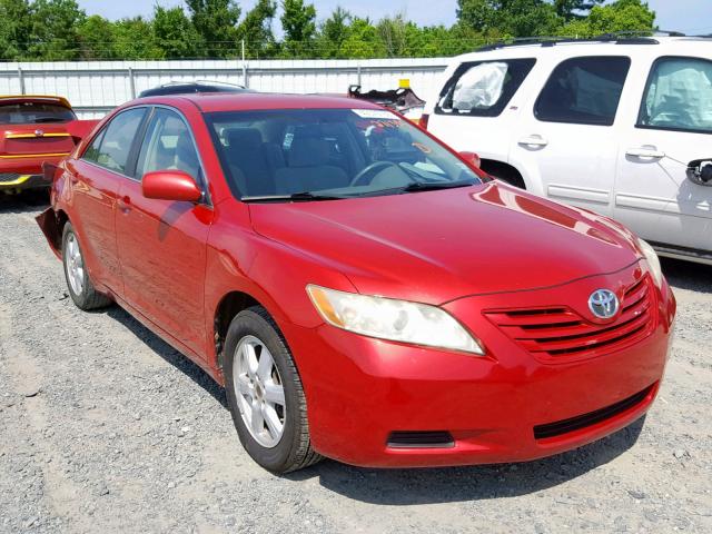 4T1BE46K49U271395 - 2009 TOYOTA CAMRY BASE RED photo 1