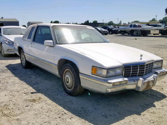 1G6CD13BXM4344778 - 1991 CADILLAC DEVILLE WHITE photo 1