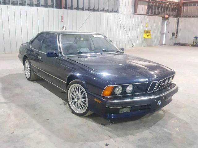 WBAEE1418J2560903 - 1988 BMW M6 BLUE photo 1