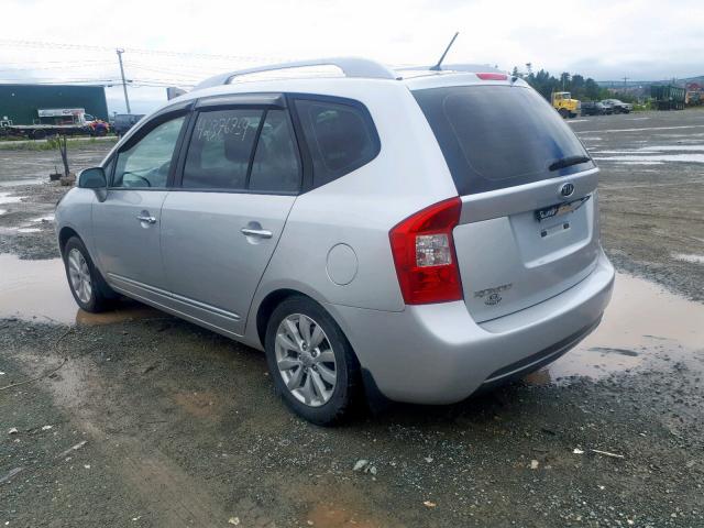 KNAHH8C85C7400737 - 2012 KIA RONDO SILVER photo 3