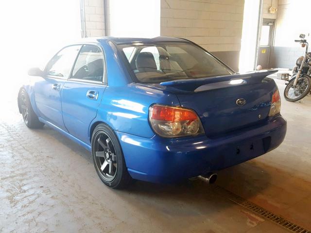 JF1GD79676G515764 - 2006 SUBARU IMPREZA WR BLUE photo 3