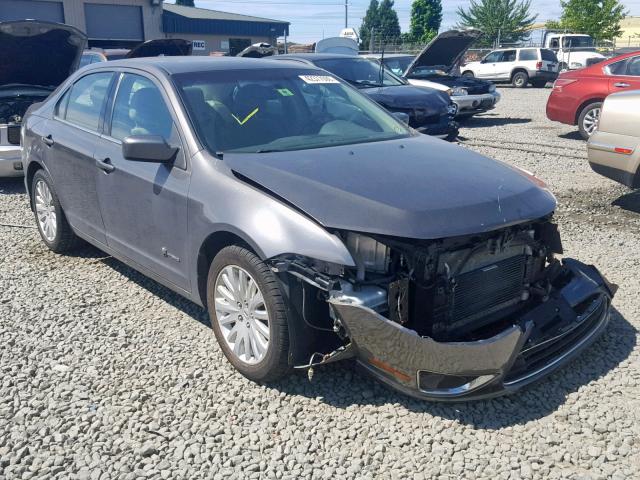 3FADP0L34AR224480 - 2010 FORD FUSION HYB GRAY photo 1