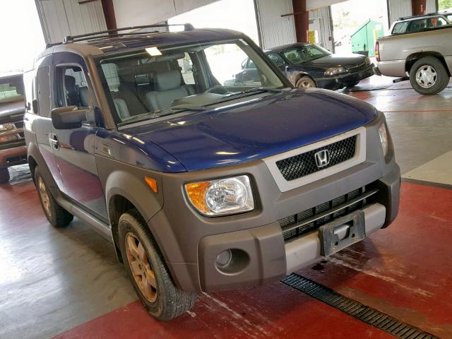 5J6YH28615L003649 - 2005 HONDA ELEMENT EX BLUE photo 1