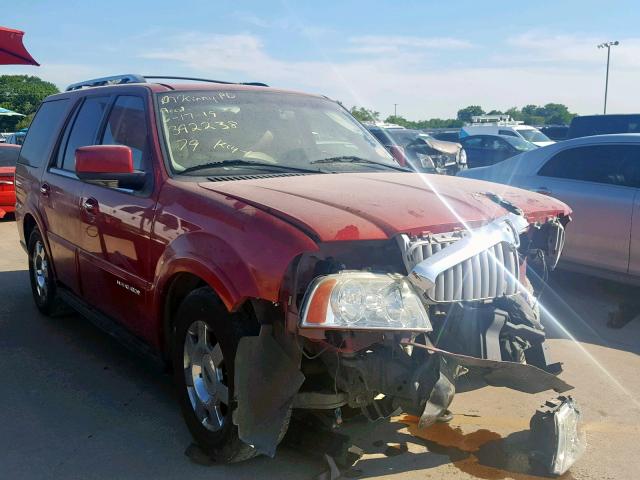 5LMFU28596LJ24178 - 2006 LINCOLN NAVIGATOR ბურგუნდია ფოტო 1