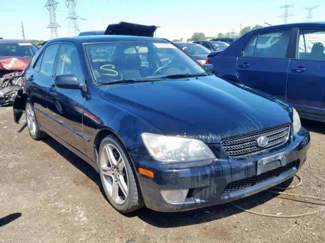 JTHBD192540085199 - 2004 LEXUS IS 300 BLACK photo 1