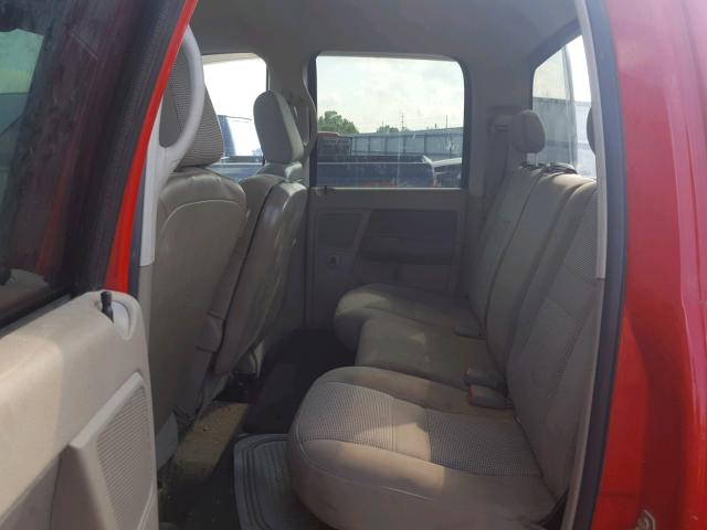 1D7KS28D96J131071 - 2006 DODGE RAM 2500 S წითელი ფოტო 6