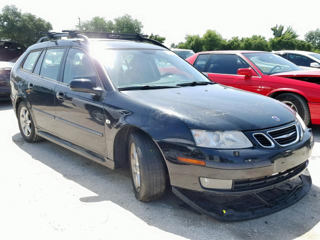 YS3FD59Y671015121 - 2007 SAAB 9-3 2.0T BLACK photo 1