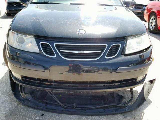 YS3FD59Y671015121 - 2007 SAAB 9-3 2.0T BLACK photo 9