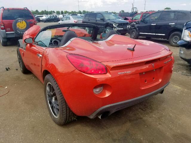 1G2MG35X68Y109830 - 2008 PONTIAC SOLSTICE G ORANGE photo 3