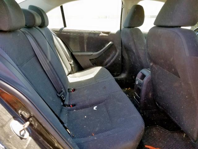 3VW2K7AJXDM450015 - 2013 VOLKSWAGEN JETTA BASE 黑色 照片 6