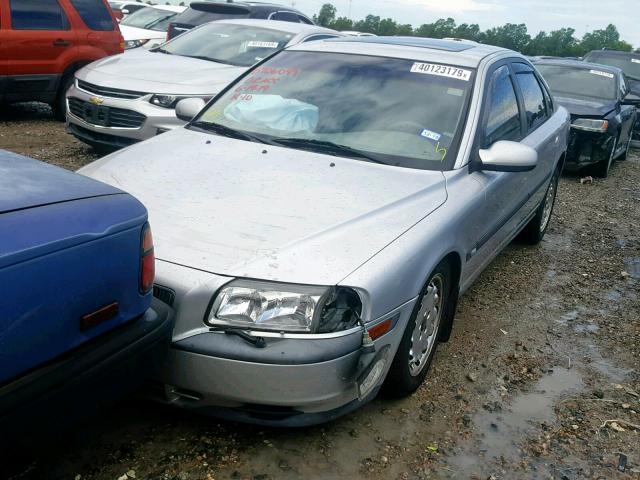 YV1TS94D4Y1136298 - 2000 VOLVO S80 SILVER photo 2