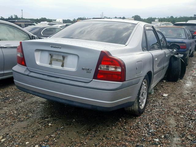 YV1TS94D4Y1136298 - 2000 VOLVO S80 SILVER photo 4