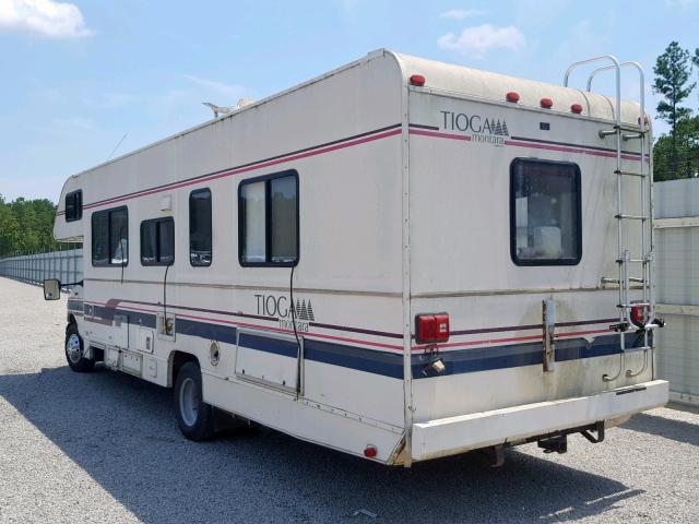 1FDKE30G7PHB64474 - 1993 FLEETWOOD TIOGA WHITE photo 3