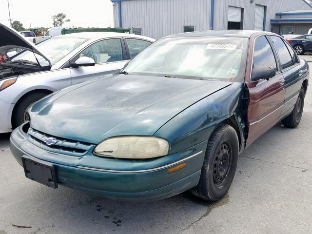 2G1WL52J1Y1279360 - 2000 CHEVROLET LUMINA GREEN photo 2