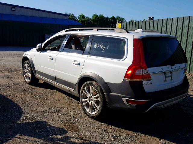 YV4612NM8G1267144 - 2016 VOLVO XC70 T5 WHITE photo 3