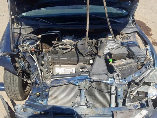 JA3AJ26E56U063787 - 2006 MITSUBISHI LANCER ES BLUE photo 7