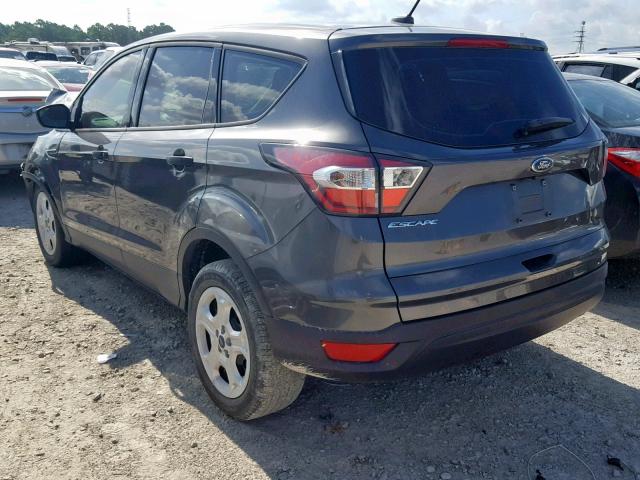 1FMCU0F73HUA27781 - 2017 FORD ESCAPE S BLACK photo 3