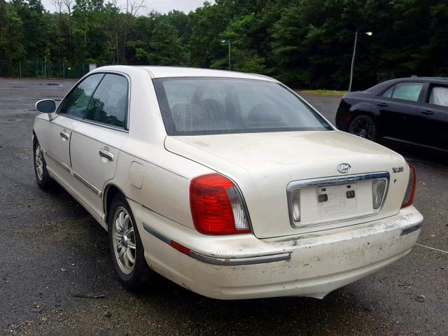 KMHFU45E44A321724 - 2004 HYUNDAI XG 350 WHITE photo 3