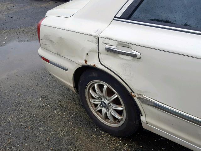 KMHFU45E44A321724 - 2004 HYUNDAI XG 350 WHITE photo 9