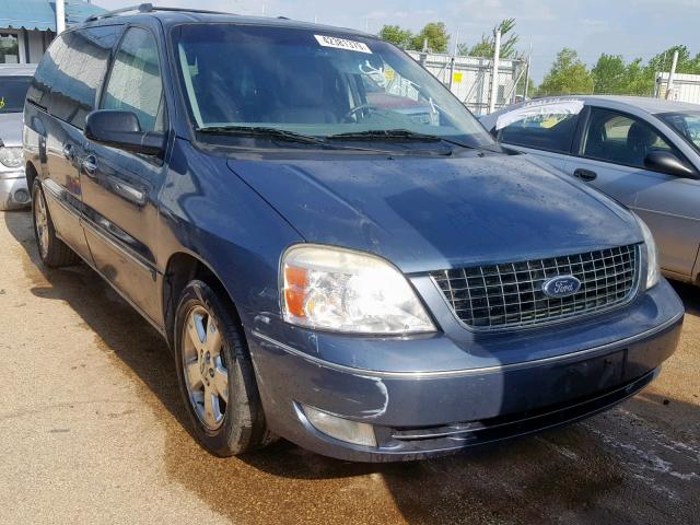 2FMDA58226BA48281 - 2006 FORD FREESTAR L BLUE photo 1