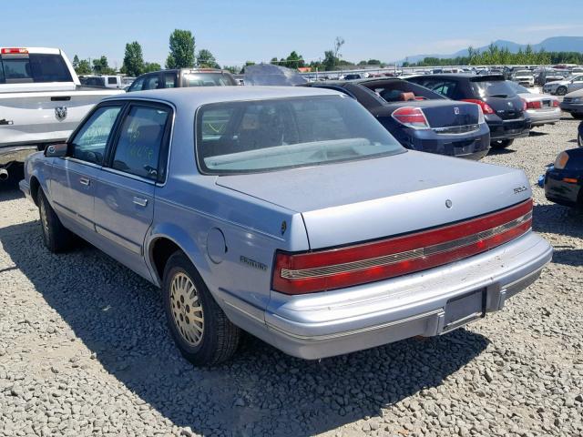 1G4AG55M6S6506033 - 1995 BUICK CENTURY SP BLUE photo 3