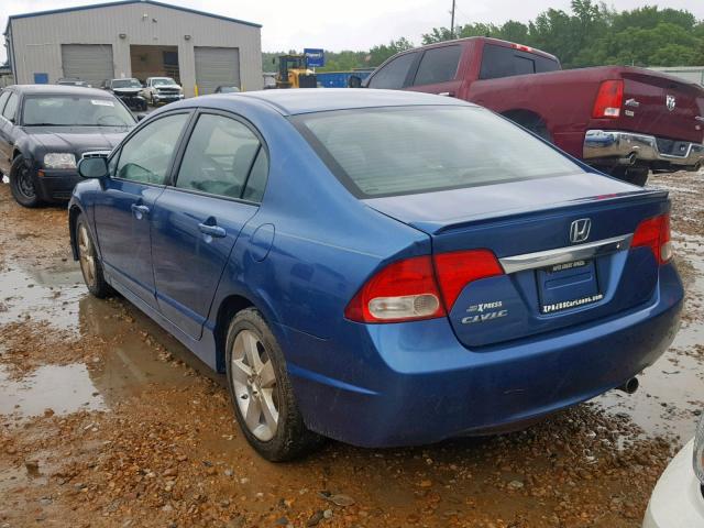2HGFA1F64AH511251 - 2010 HONDA CIVIC LX-S أزرق صورة 3