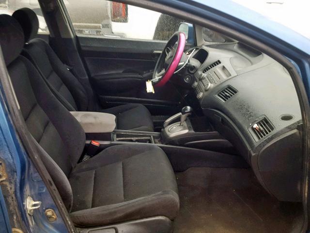 2HGFA1F64AH511251 - 2010 HONDA CIVIC LX-S أزرق صورة 5