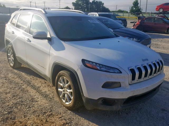 1C4PJLCB4HW535030 - 2017 JEEP CHEROKEE L WHITE photo 1