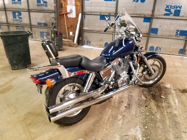 1HFSC18001A502938 - 2001 HONDA VT1100 C BLUE photo 4