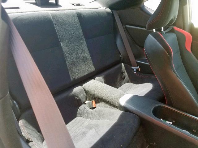 JF1ZNAA18D1701140 - 2013 TOYOTA SCION FR-S BLACK photo 6