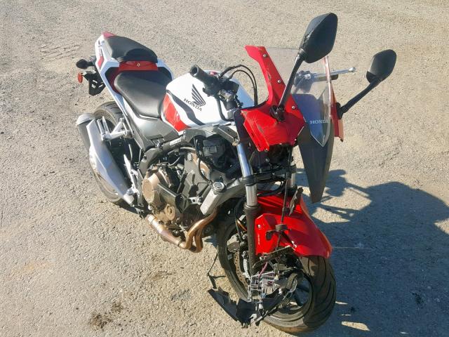 MLHPC4402J5500217 - 2018 HONDA CBR500 RA- RED photo 1