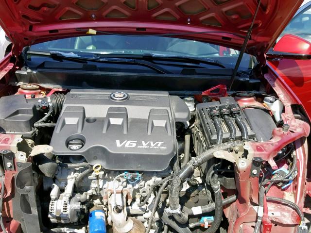 3GYFNCE34FS621463 - 2015 CADILLAC SRX PERFOR 红色 照片 7