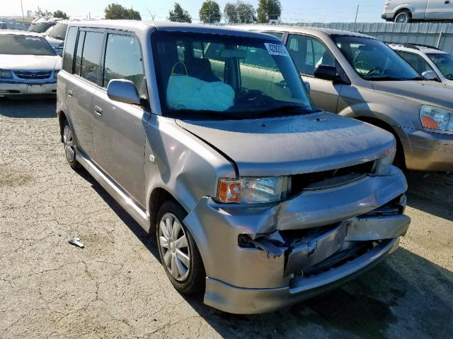 JTLKT324540137995 - 2004 TOYOTA SCION XB ნაცრისფერი ფოტო 1