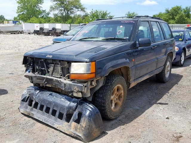 1J4GZB8S5WY119740 - 1998 JEEP JEEP GREEN photo 2