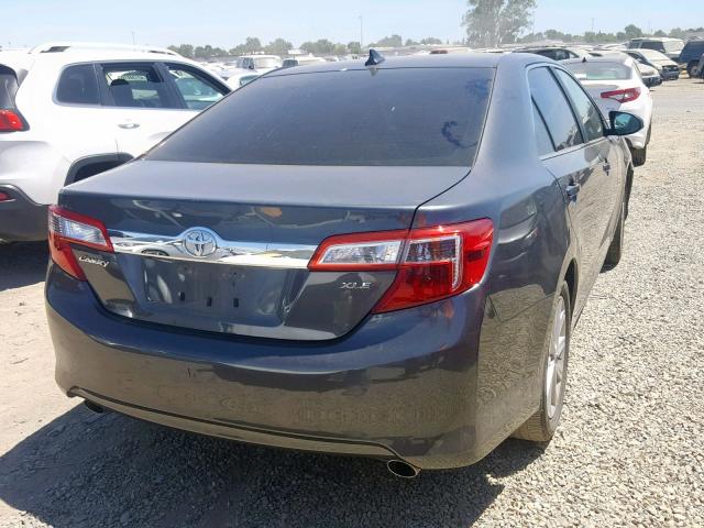 4T1BK1FK8CU502832 - 2012 TOYOTA CAMRY LE/X GRAY photo 4