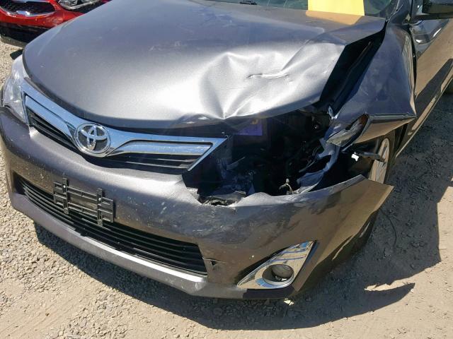 4T1BK1FK8CU502832 - 2012 TOYOTA CAMRY LE/X GRAY photo 9