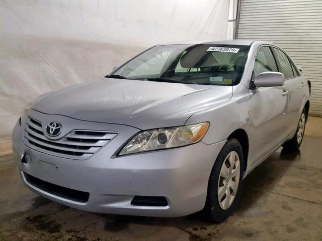 4T1BE46K07U091487 - 2007 TOYOTA CAMRY NEW SILVER photo 2